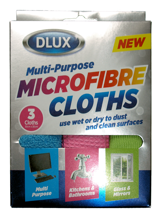 3pk Microfibre Cloths (6)