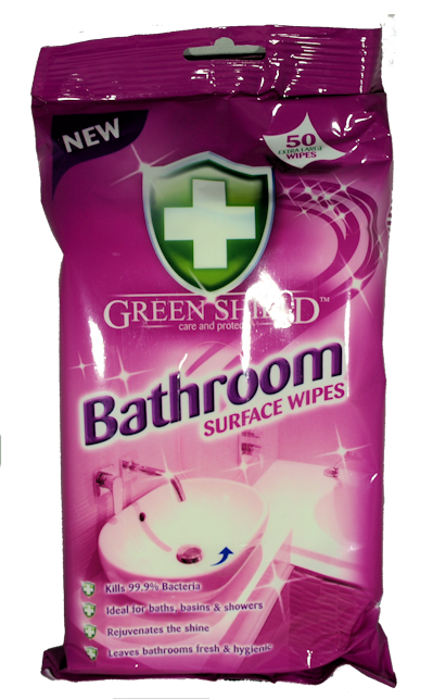 Greenshield Bathroom Wipes x 50