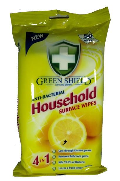 Greenshield Household Wipes x 50